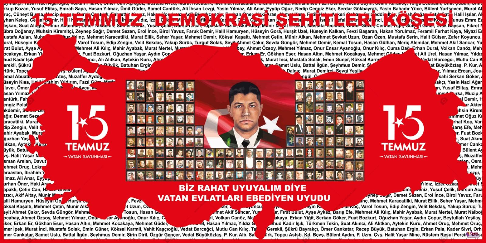 15 Temmuz Demokrasi Şehitleri Köşesi