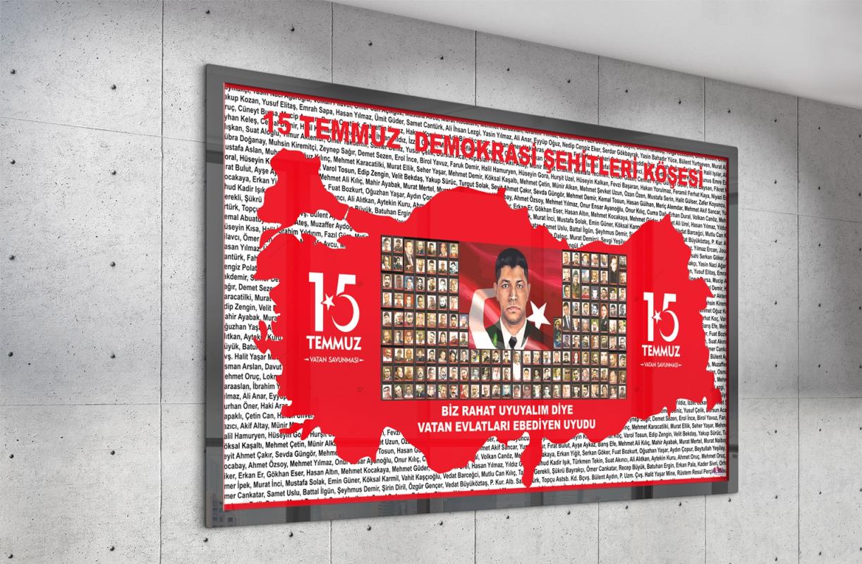 15 Temmuz Demokrasi Şehitleri Köşesi