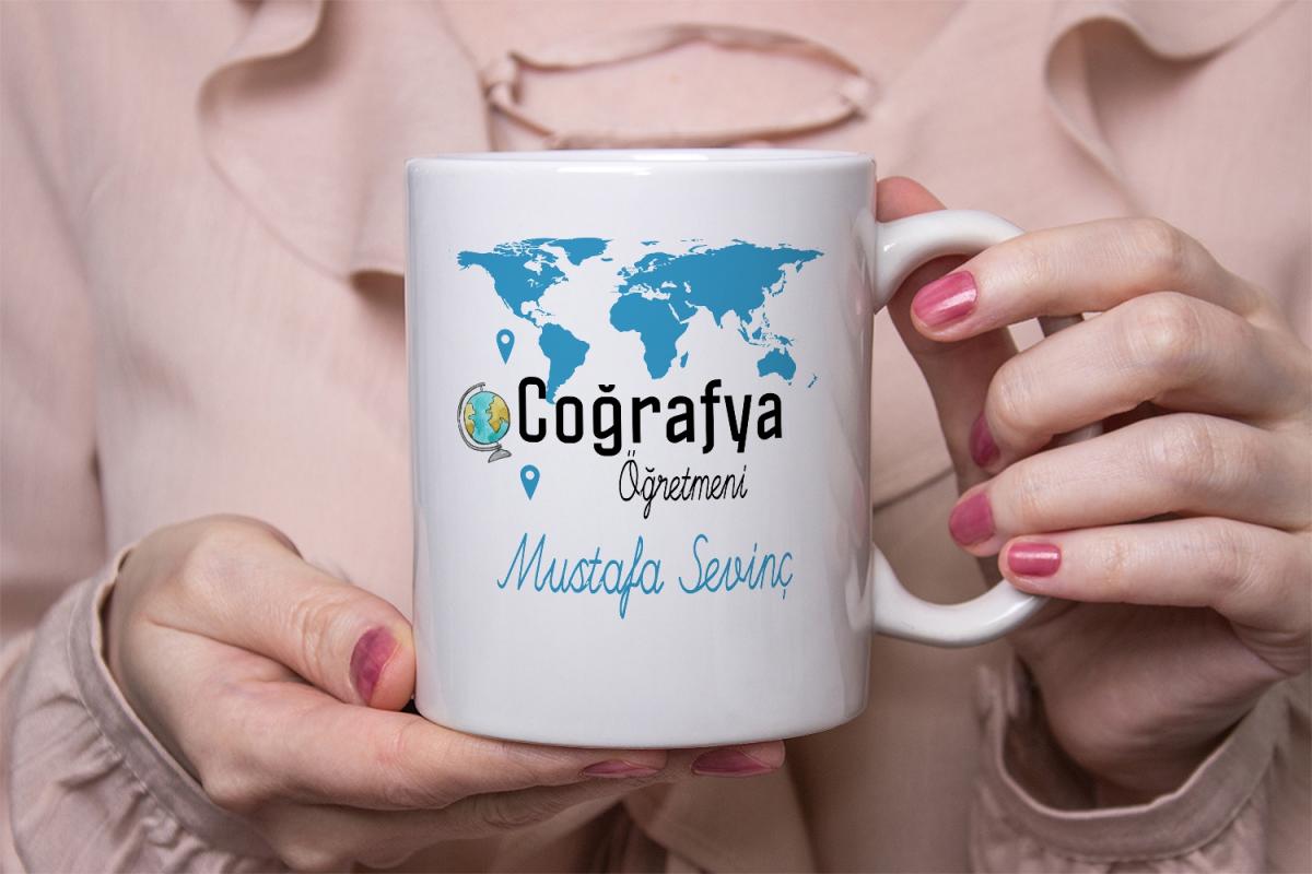 Coğrafya Öğretmeni Kupa Bardak 5