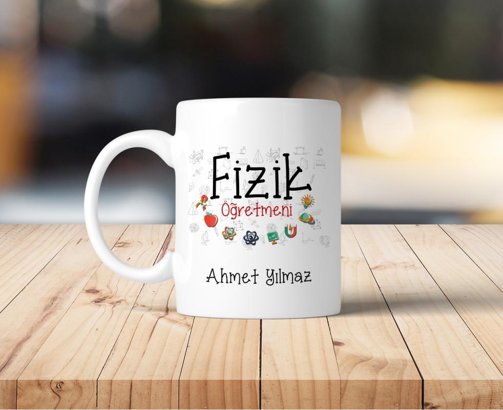 Fizik Öğretmeni Kupa Bardak 8