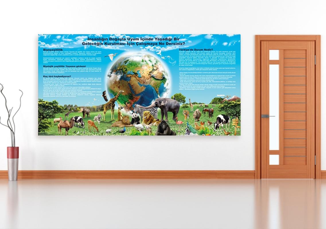 Biyoçeşitlilik Okul Posteri