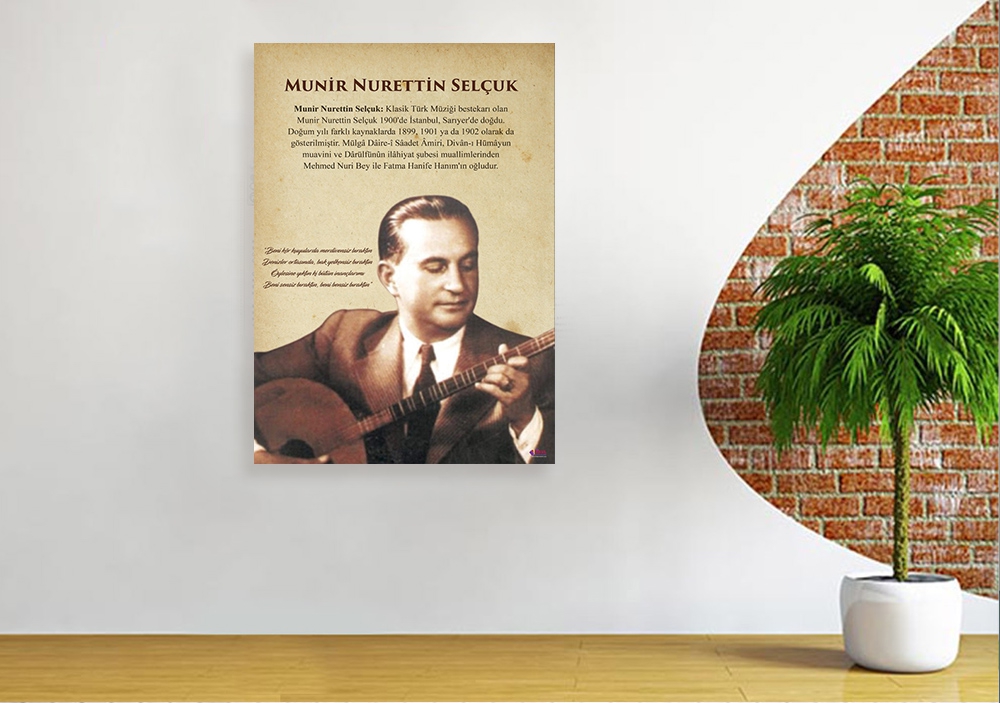 Munir Nurettin Selçuk Okul Posteri