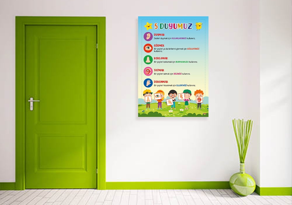 5 Duyumuz Okul Posteri