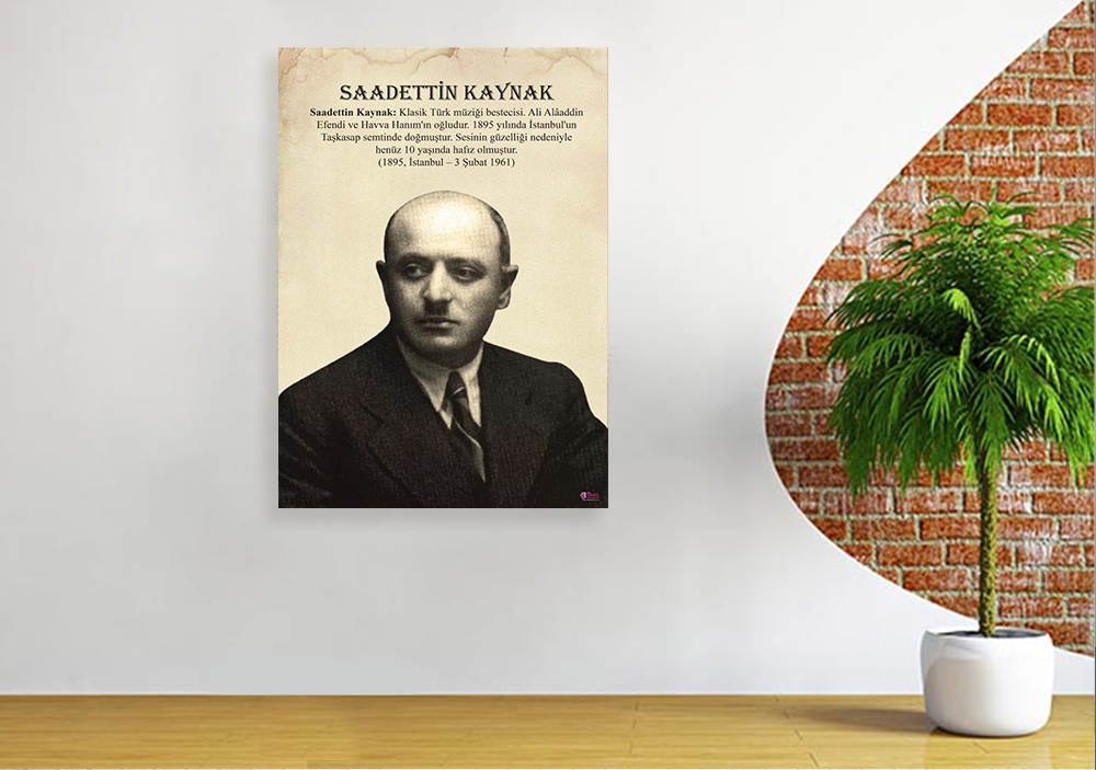 Saadettin Kaynak Okul Posteri