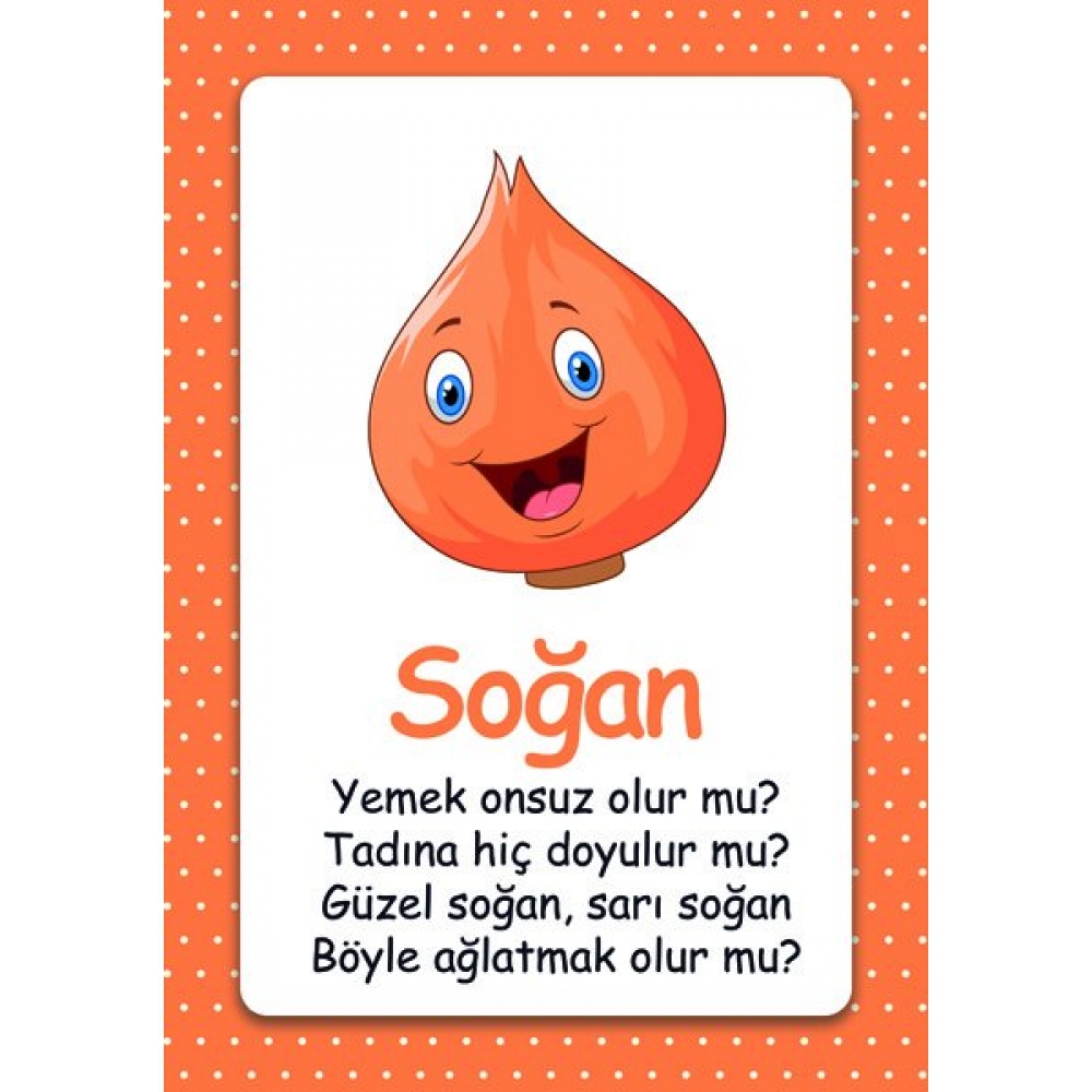 Sevimli Soğan Okul Posteri