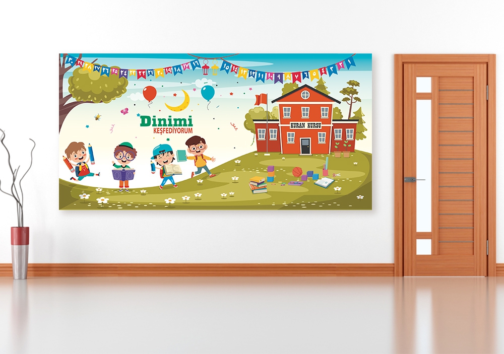 Kuran Kursu Okul Posteri 8