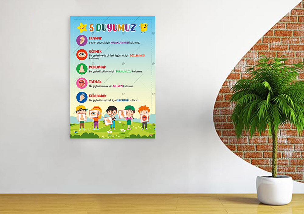 5 Duyumuz Okul Posteri