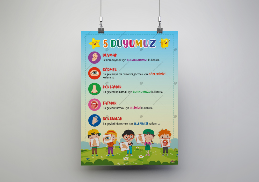 5 Duyumuz Okul Posteri