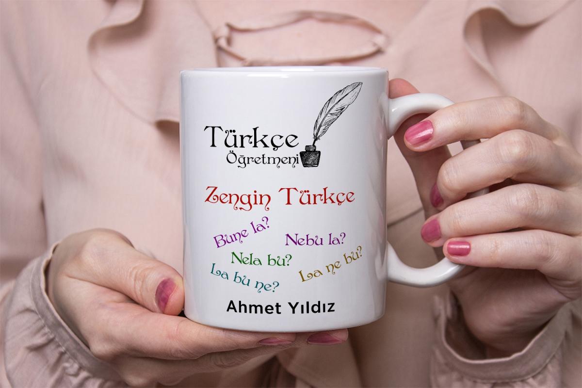 Türkçe Öğretmeni Kupa Bardak 5