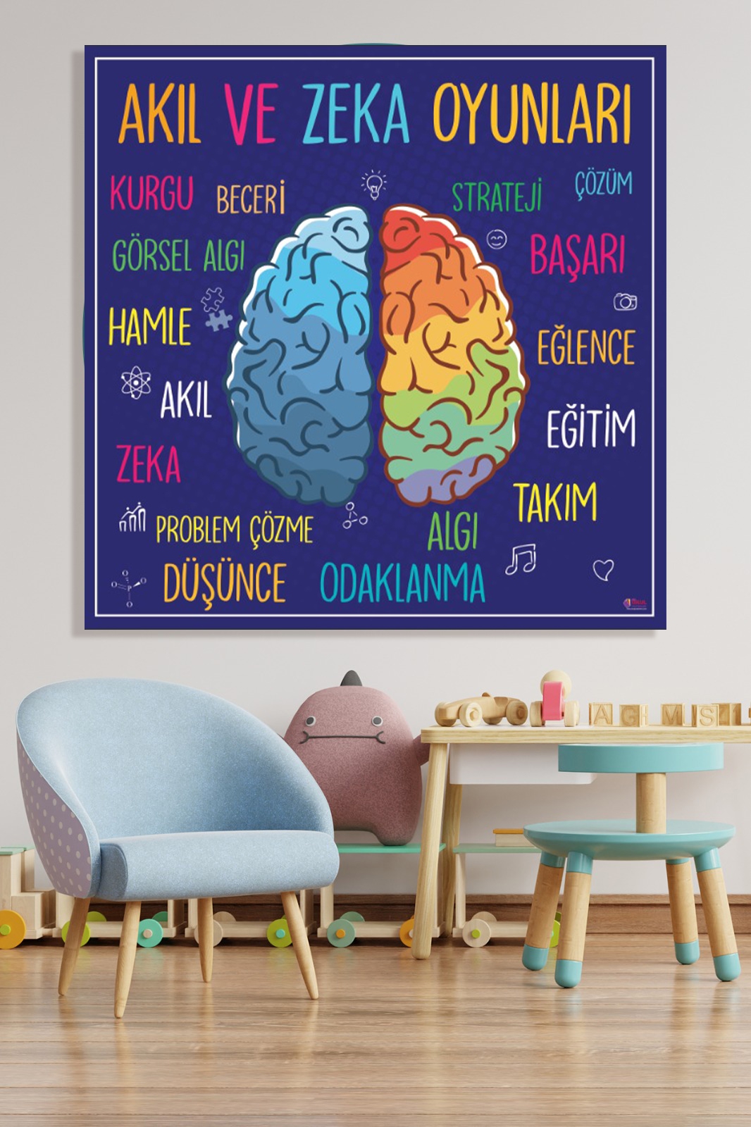 Akıl Zeka Oyunları Okul Posteri 9