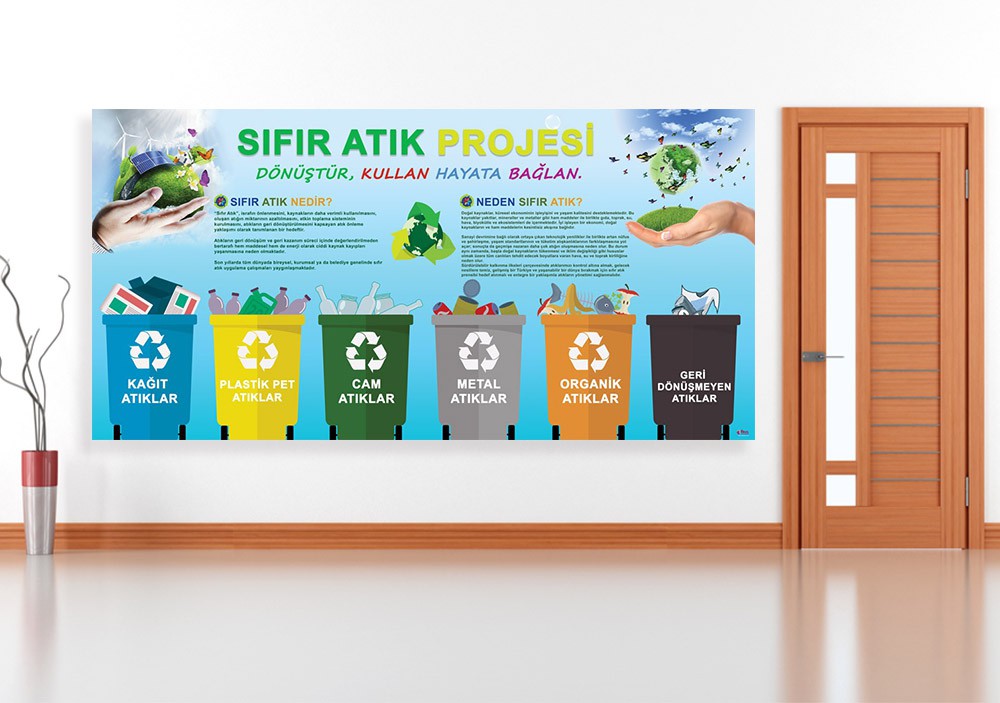 Sıfır Atık Projesi Okul Posteri-2