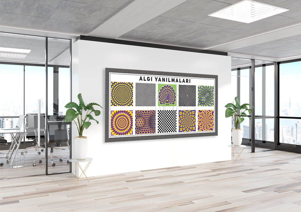 Algı Yanılmaları Okul Posteri