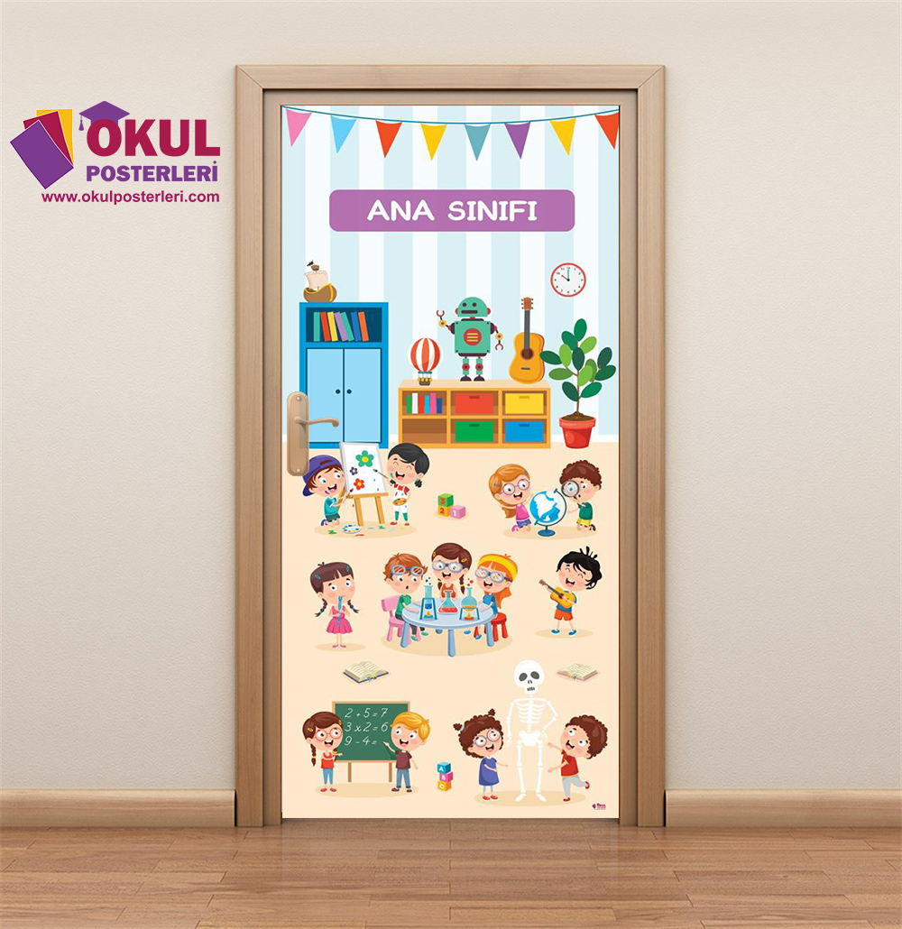 Anasınıfı Kapı Giydirmesi 18