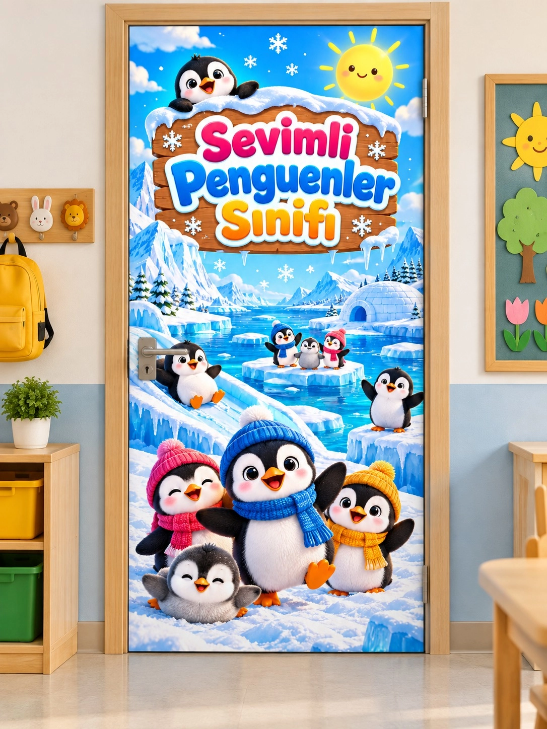 Anasınıfı Kapı Giydirmesi 45
