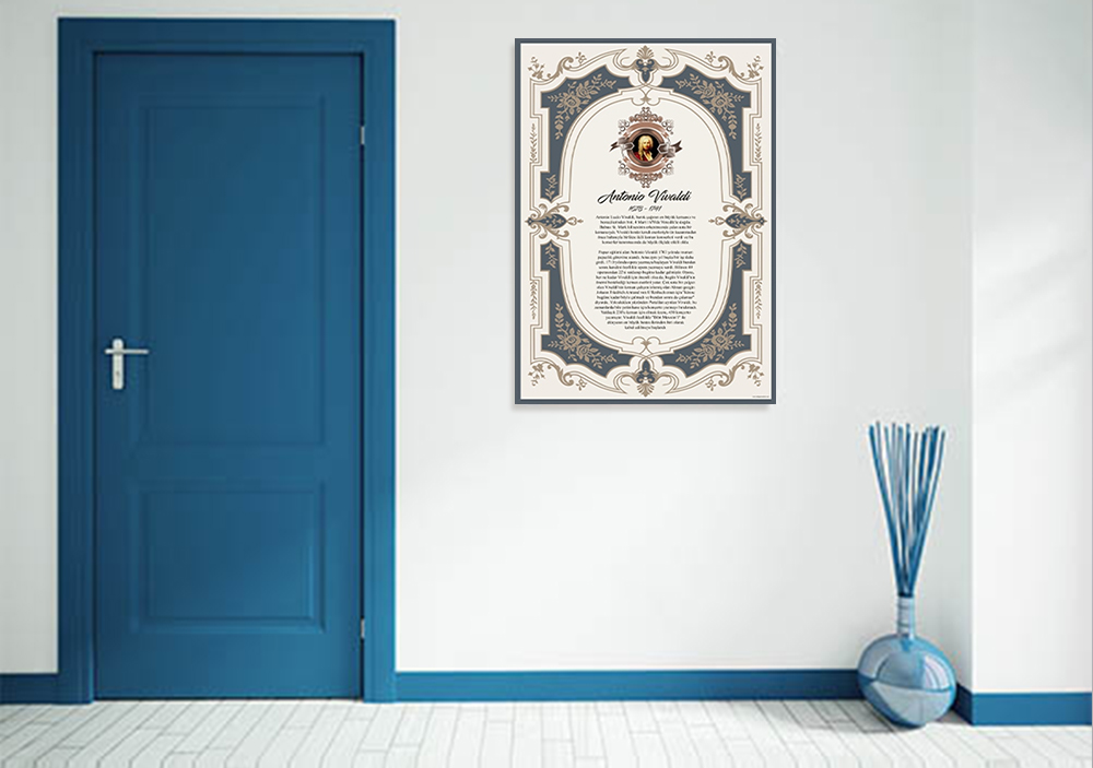 Antonio Vivaldi Okul Posteri