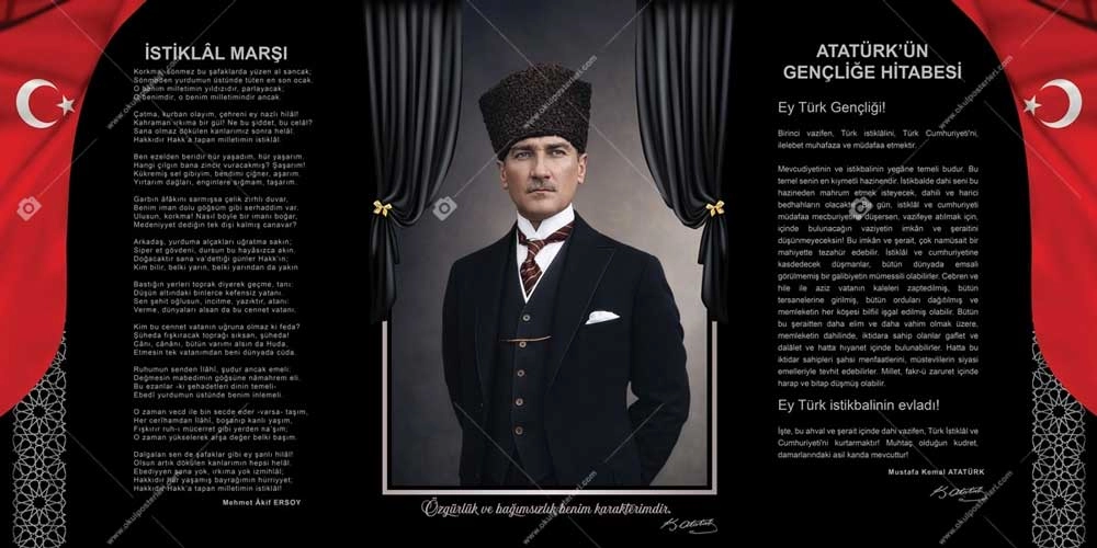 Atatürk Köşesi Okul Posteri 21