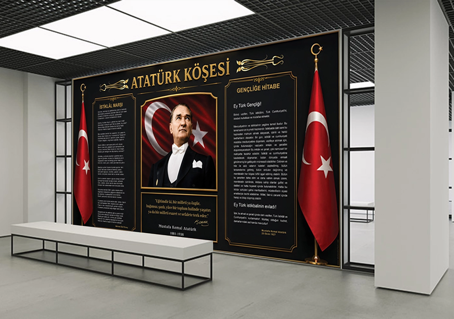 Atatürk Köşesi Okul Posteri 28