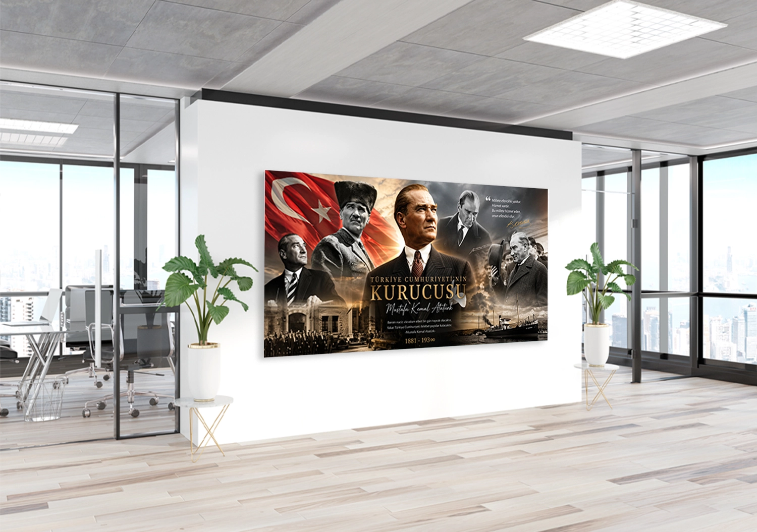 Atatürk Köşesi Okul Posteri 24