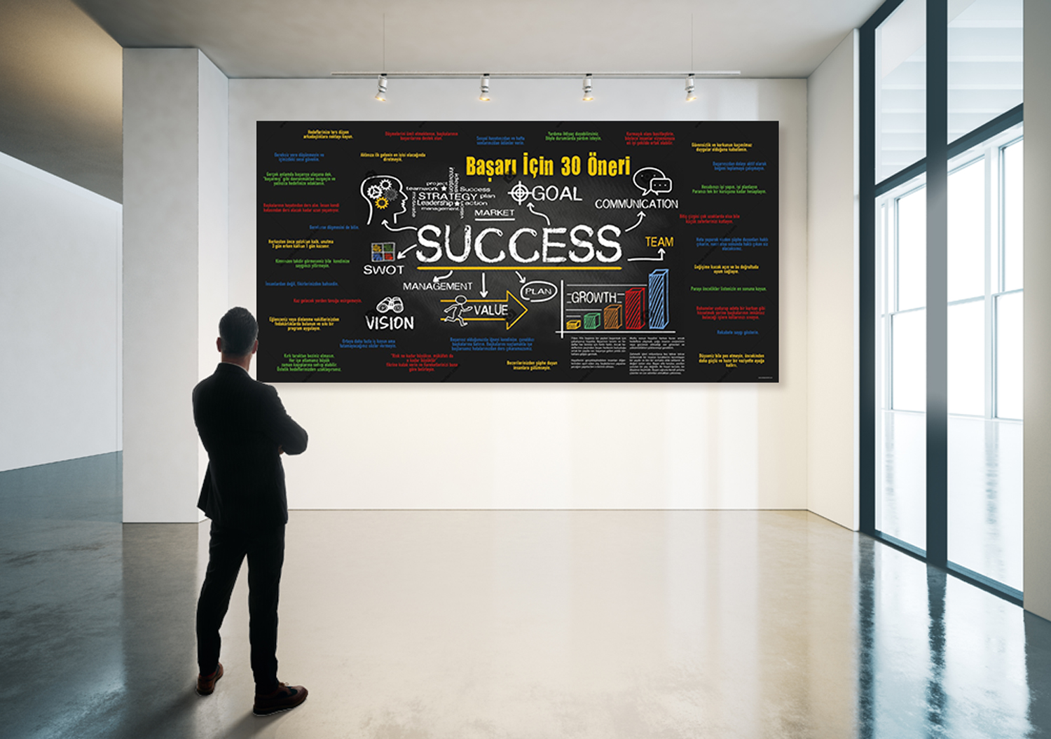 Başarı İçin 30 Öneri Okul Posteri