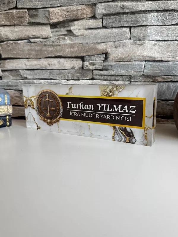 3D Blok İsimlik 25