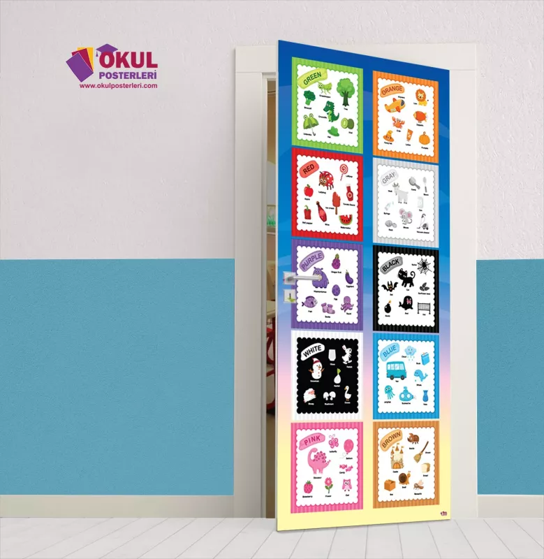Colours İngilizce Kapı Giydirme 27