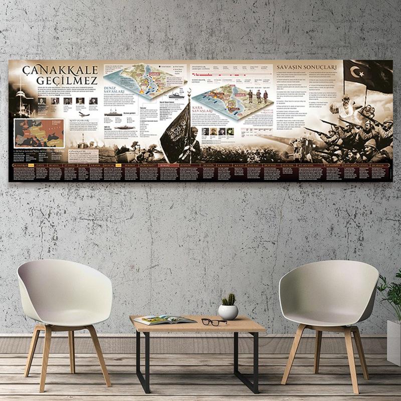 Çanakkale Geçilmez Okul Posteri