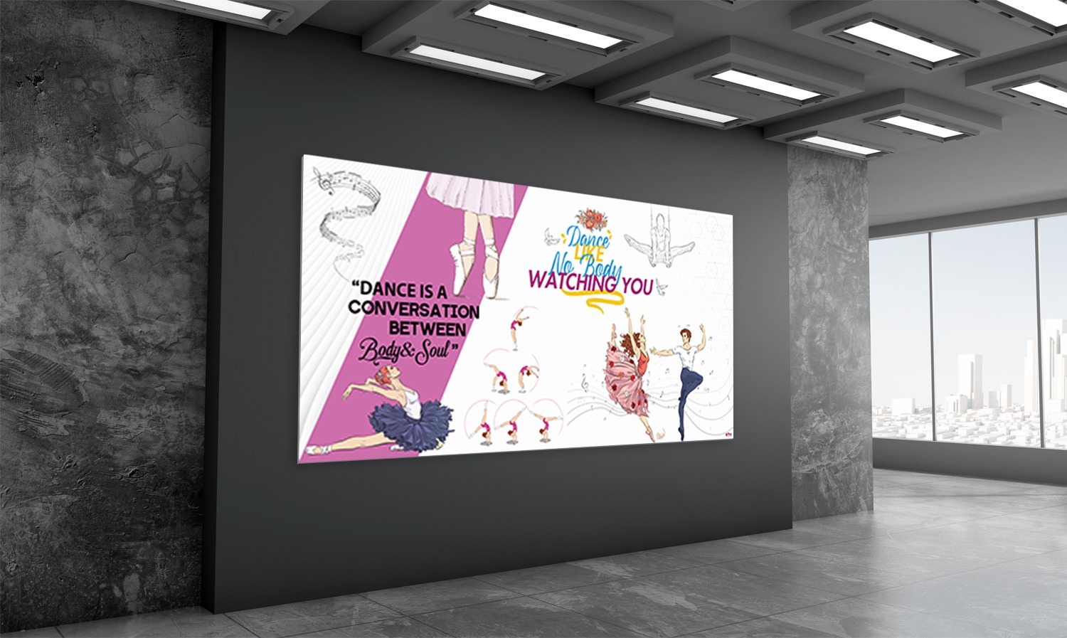 Dance and Music Okul Posteri