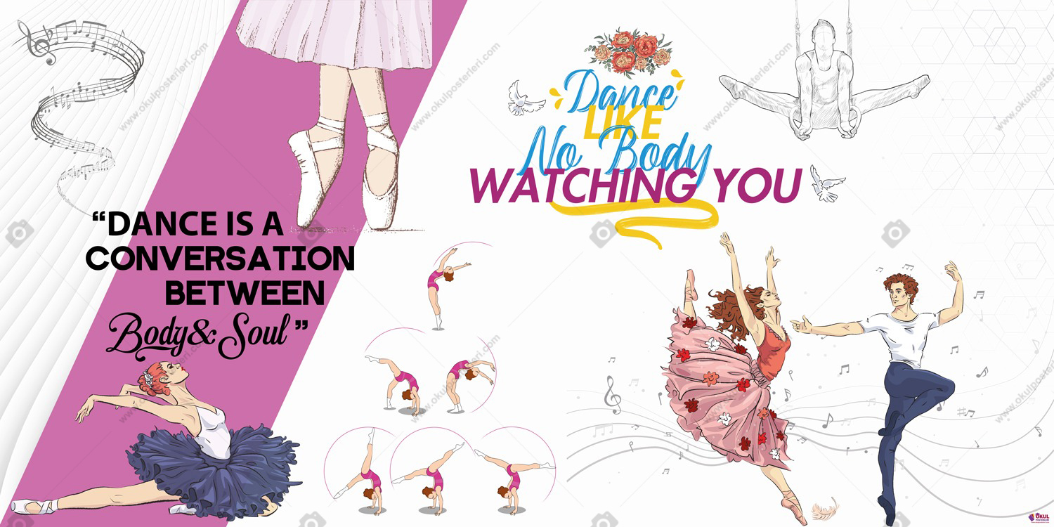 Dance and Music Okul Posteri