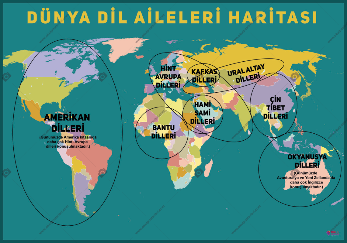Dünya Dil Aileleri Haritası