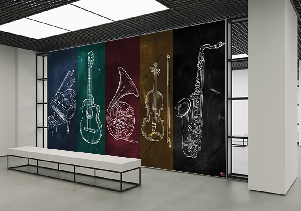 Enstrümanlar Okul Posteri 6