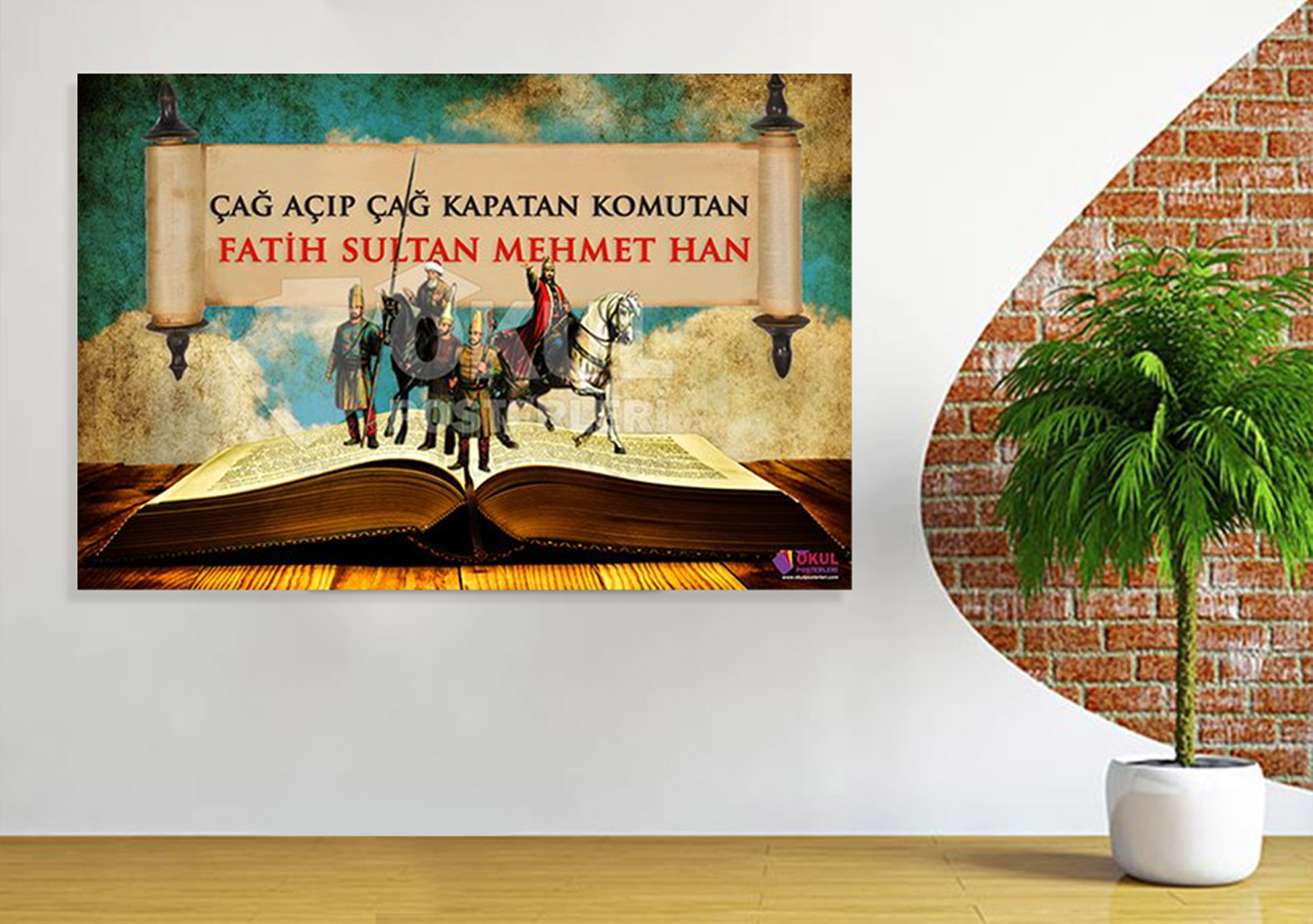 Fatih-Sultan-Mehmet-Han 2 Okul Posteri