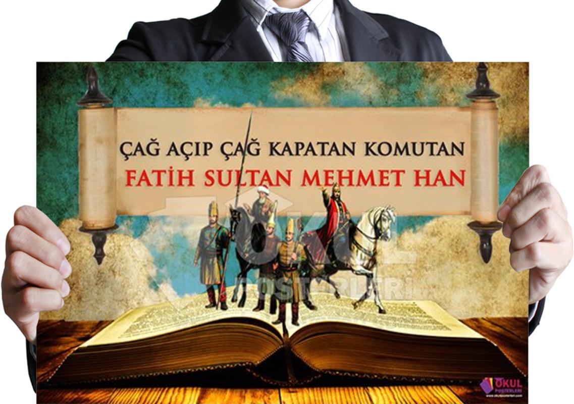 Fatih-Sultan-Mehmet-Han 2 Okul Posteri