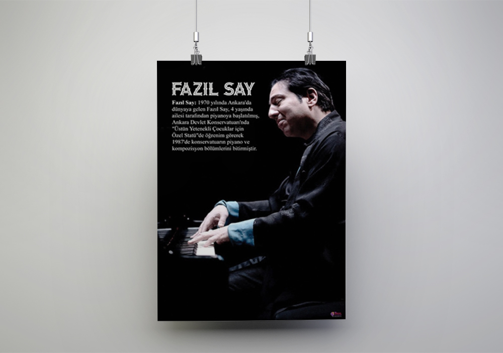 Fazıl Say Okul Posteri