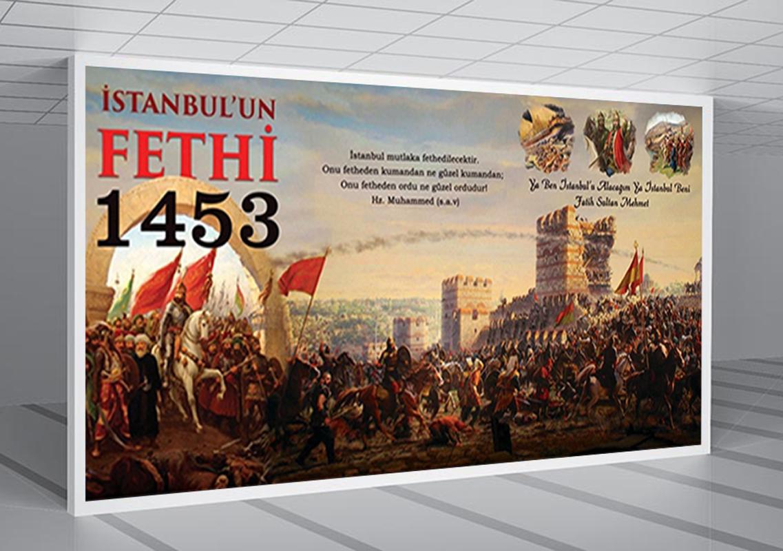 Fetih 1453 Okul Posteri