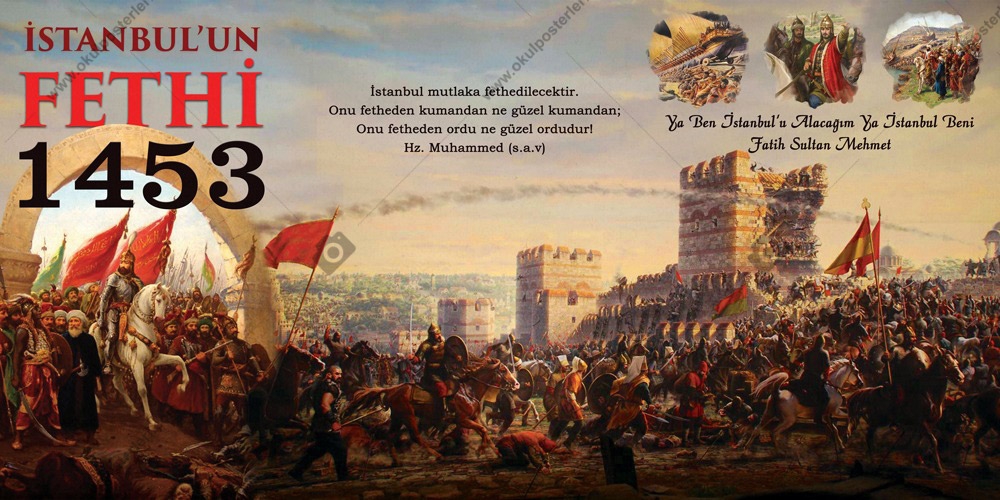 Fetih 1453 Okul Posteri