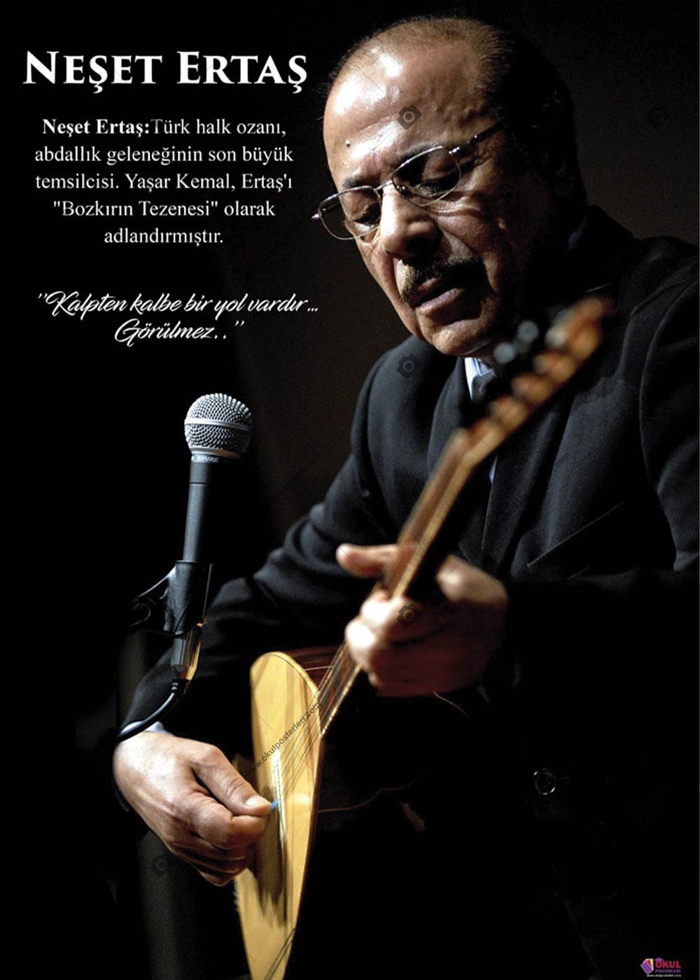Neşet Ertaş Okul Posteri 2