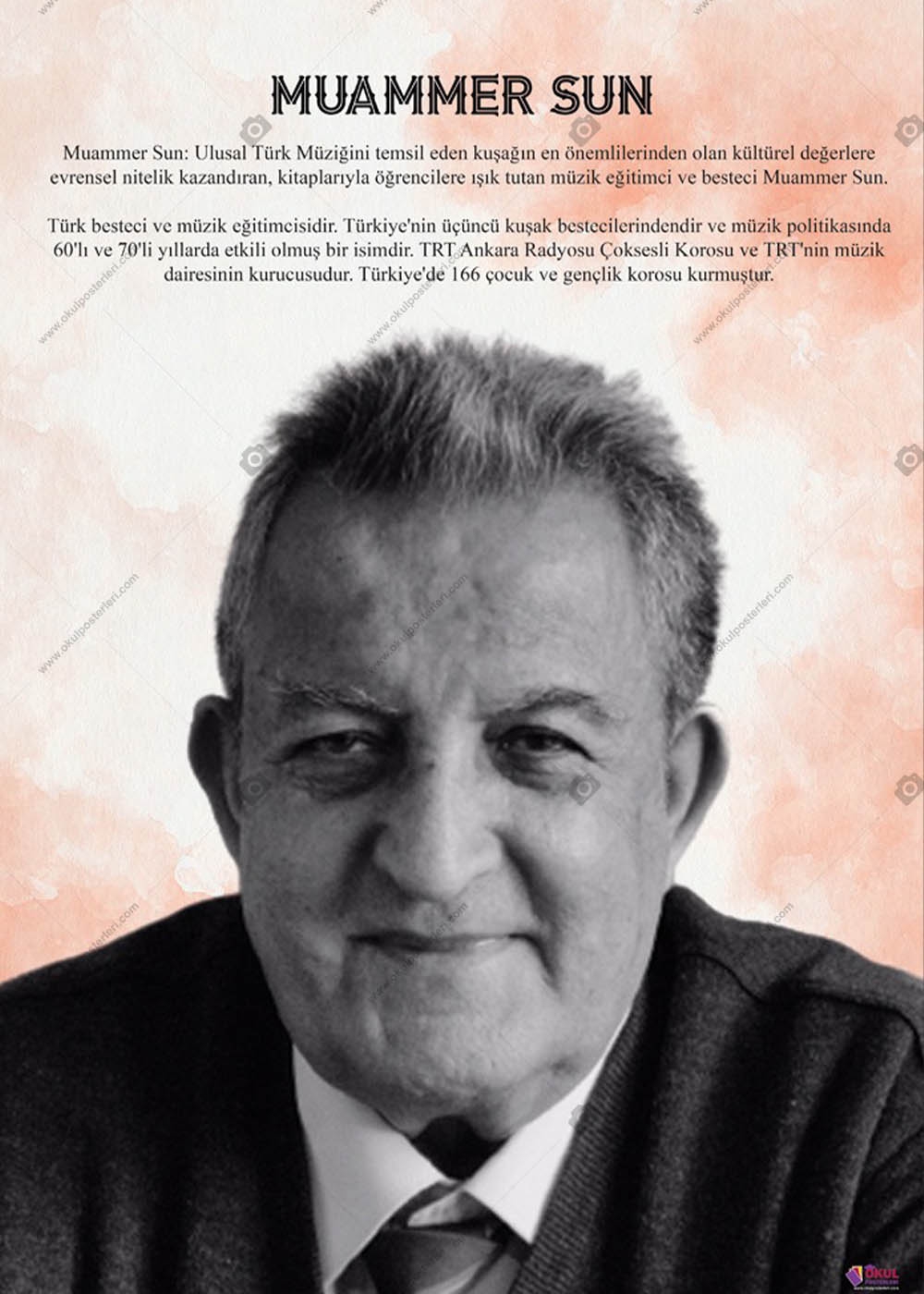 Muammer Sun Okul Posteri 2