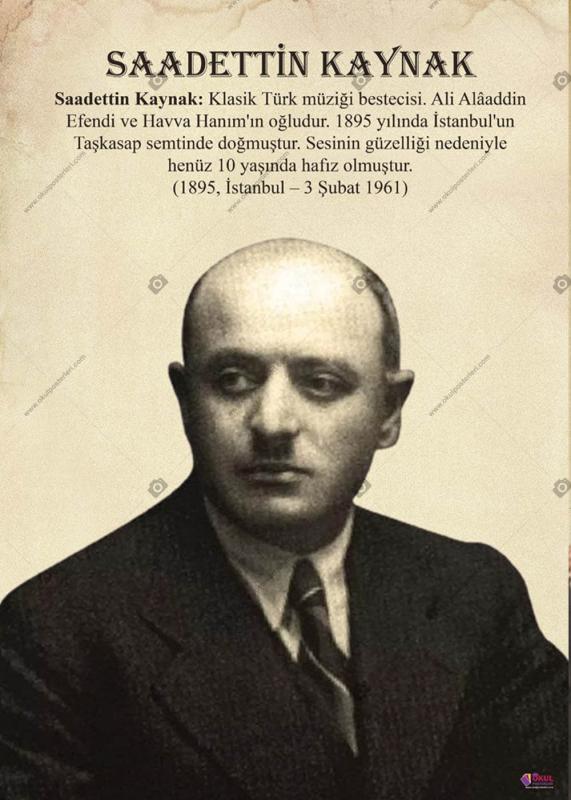 Saadettin Kaynak Okul Posteri