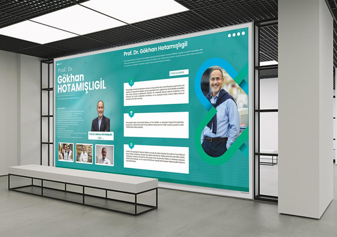 Metabolik Bilimin Öncüsü: Gökhan Hotamışlıgil Okul Posteri