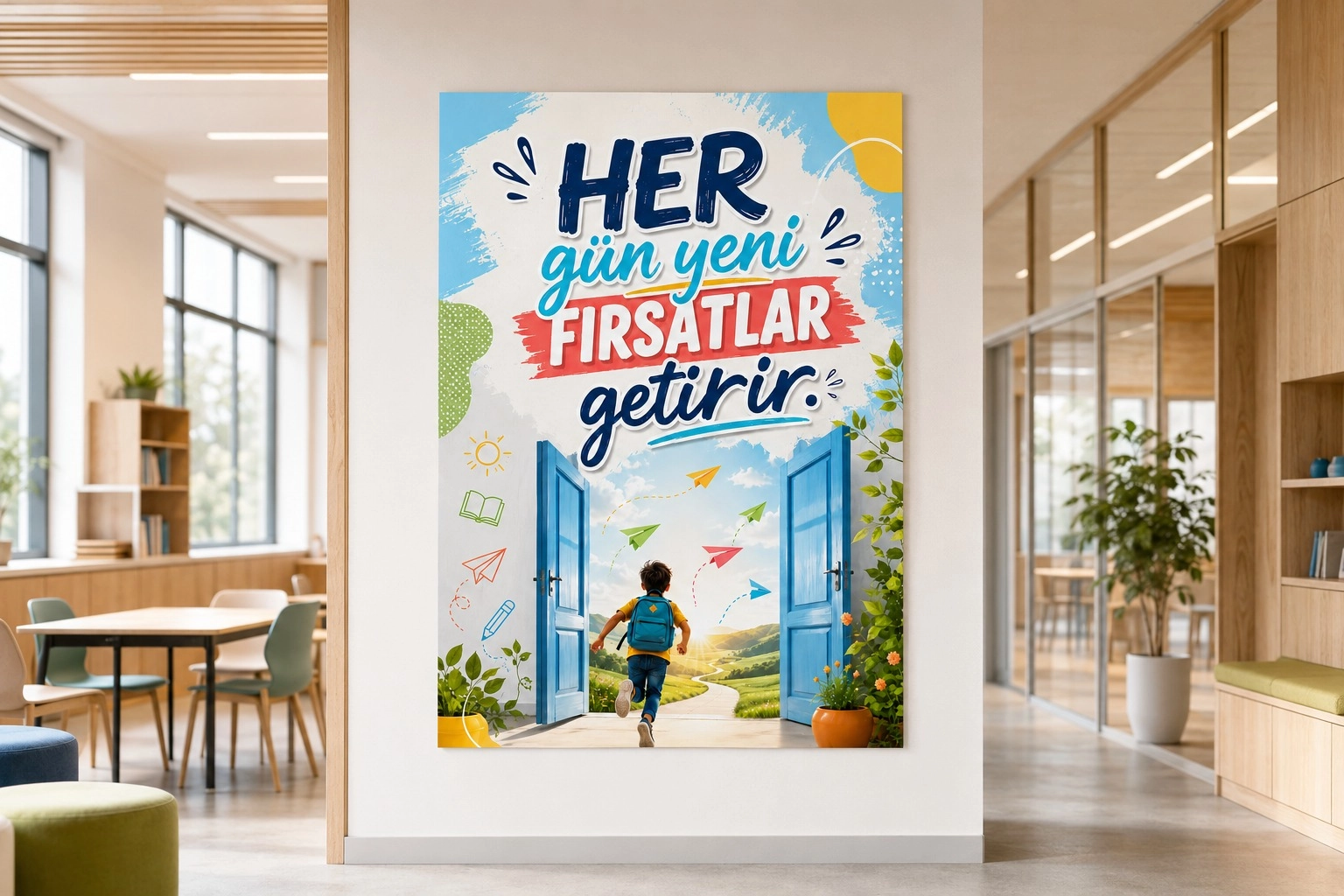 Hergün Yeni Bir Fırsat Rehberlik Posterlik