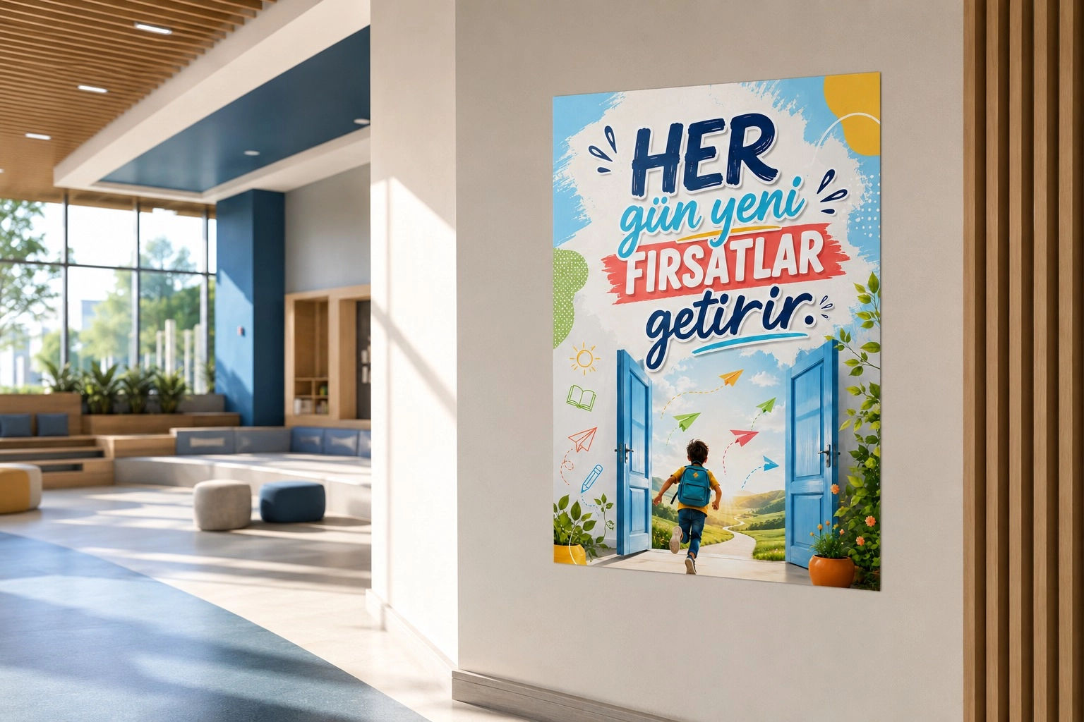 Hergün Yeni Bir Fırsat Rehberlik Posterlik