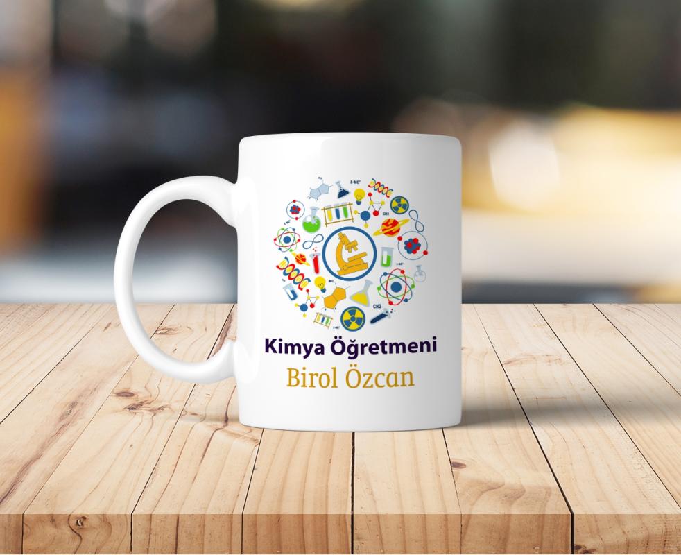 Kimya Öğretmeni Kupa Bardak 4