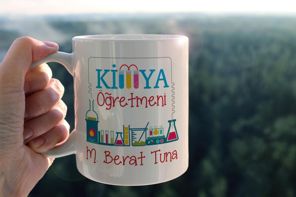 Kimya Öğretmeni Kupa Bardak 5