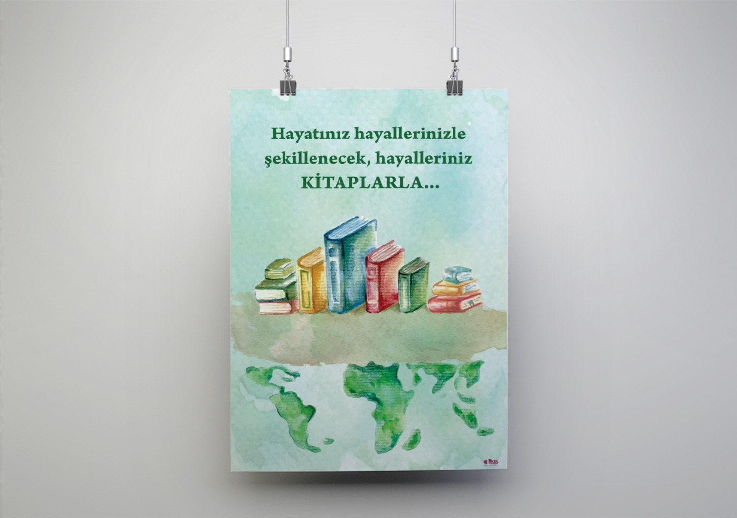 Kitap Okuma Posteri 17