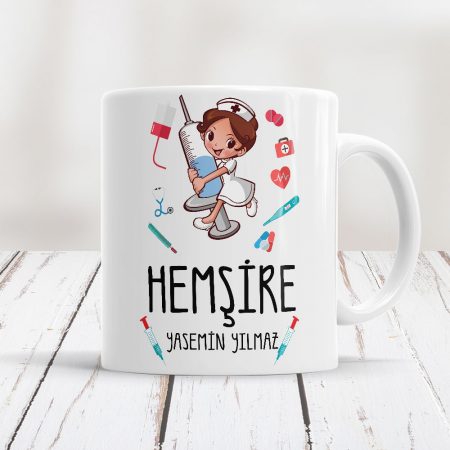 Hemşire Kupa Bardak 3