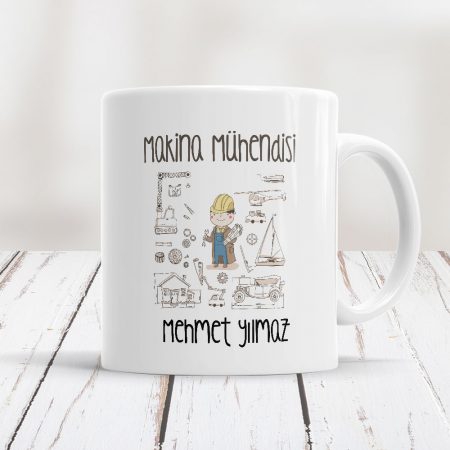 Makine Mühendisi Kupa Bardak