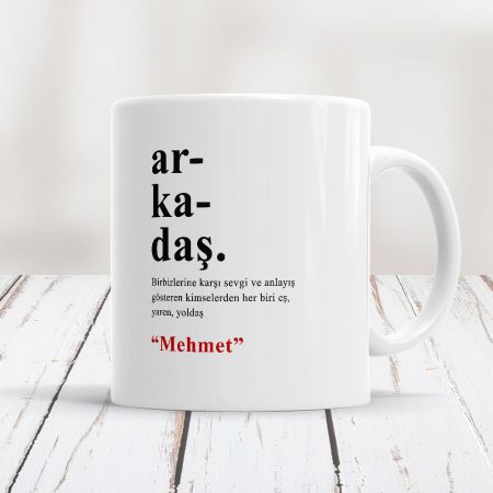 Arkadaşa Özel Kupa Bardak 10