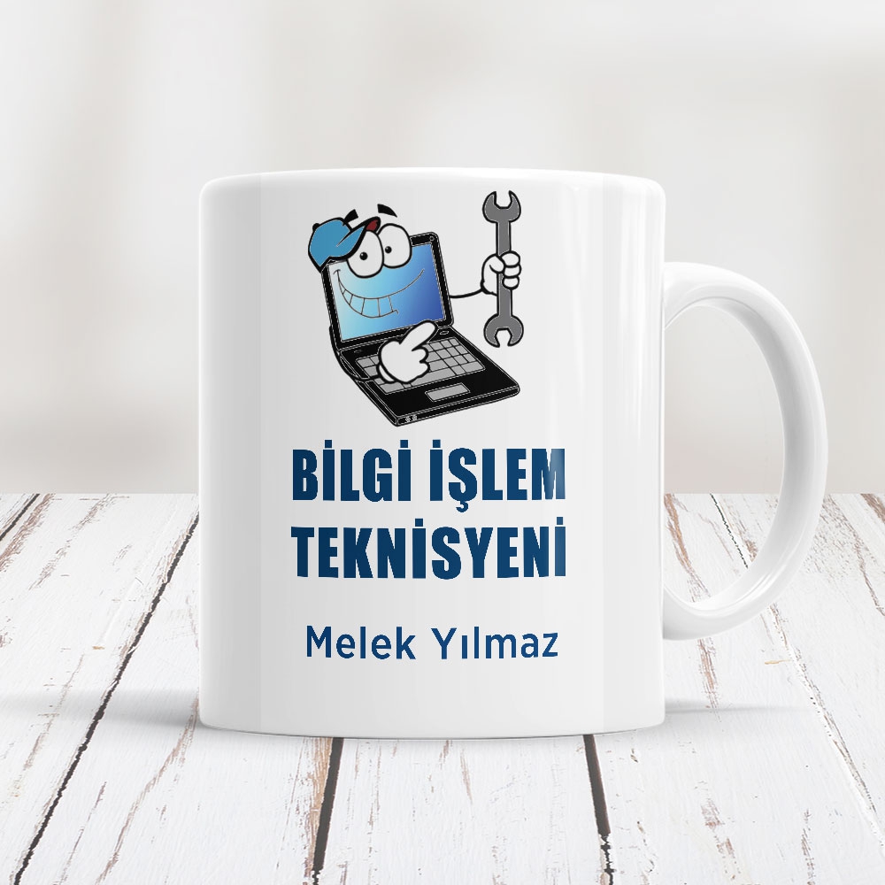 Bilgi İşlem Teknisyeni Kupa Bardak