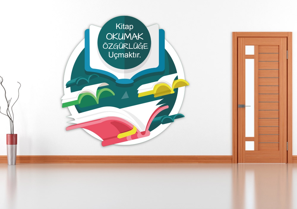 Kitap Okuma Stickerı