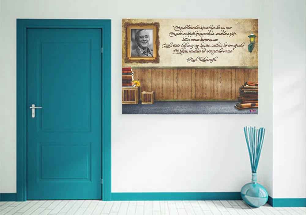 Ataol Behramoğlu Okul Posteri